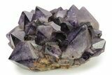 Deep Purple Amethyst Crystal Cluster With Huge Crystals #250925-2